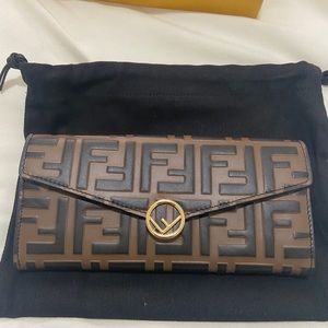 Fendi continental wallet *brand new*